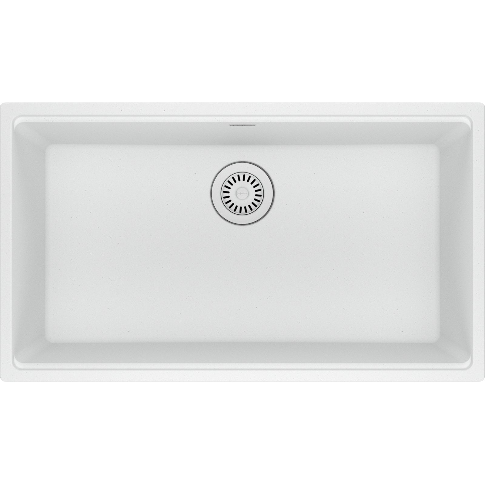 Franke Maris — Tarja Bajocubierta 31.5″ de Fragranite — Blanco Polar
