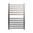 Quadro Q2132 Toallero Calefactor Cableado en Níquel Satinado