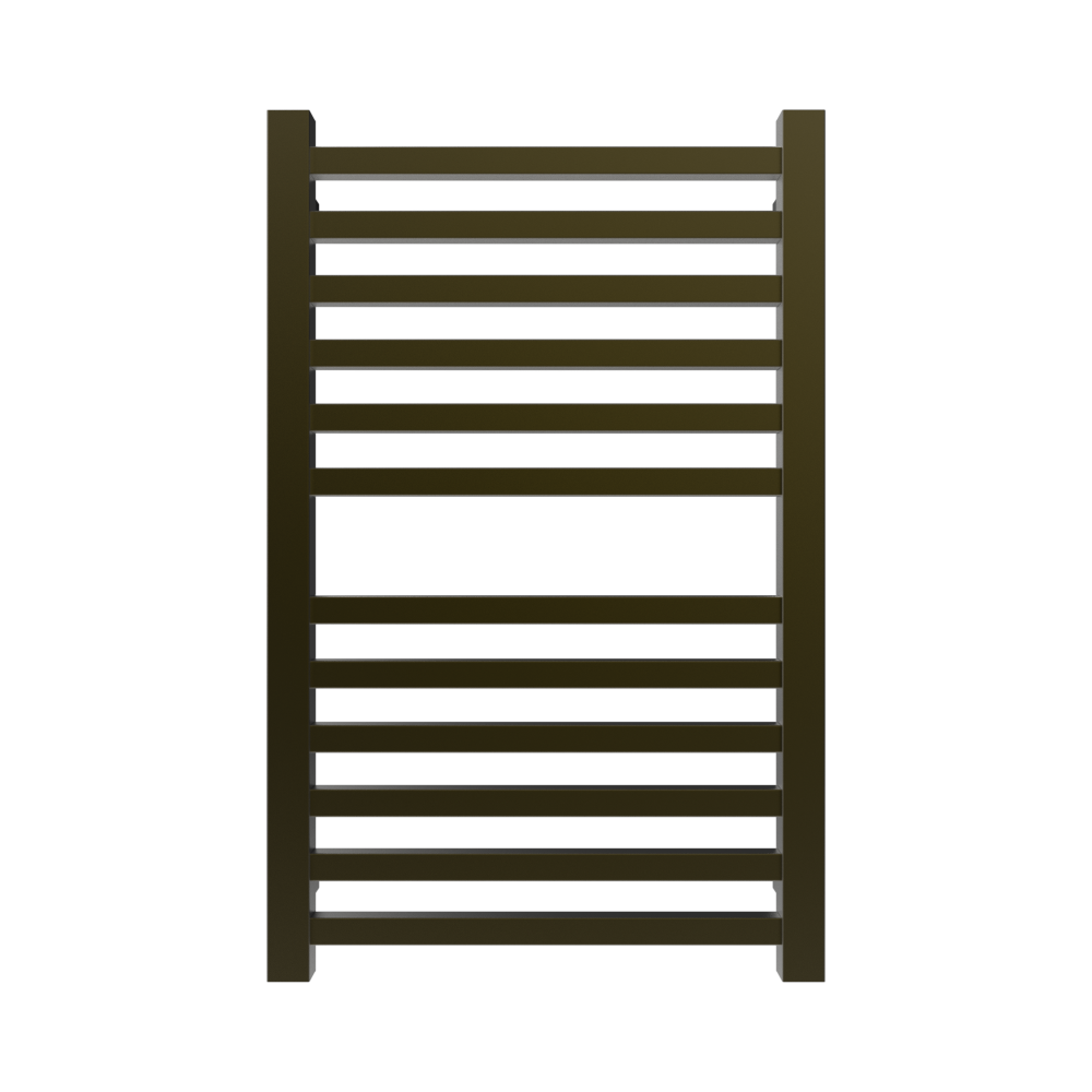 Quadro Q2132 Toallero Calefactor Cableado en Níquel Satinado