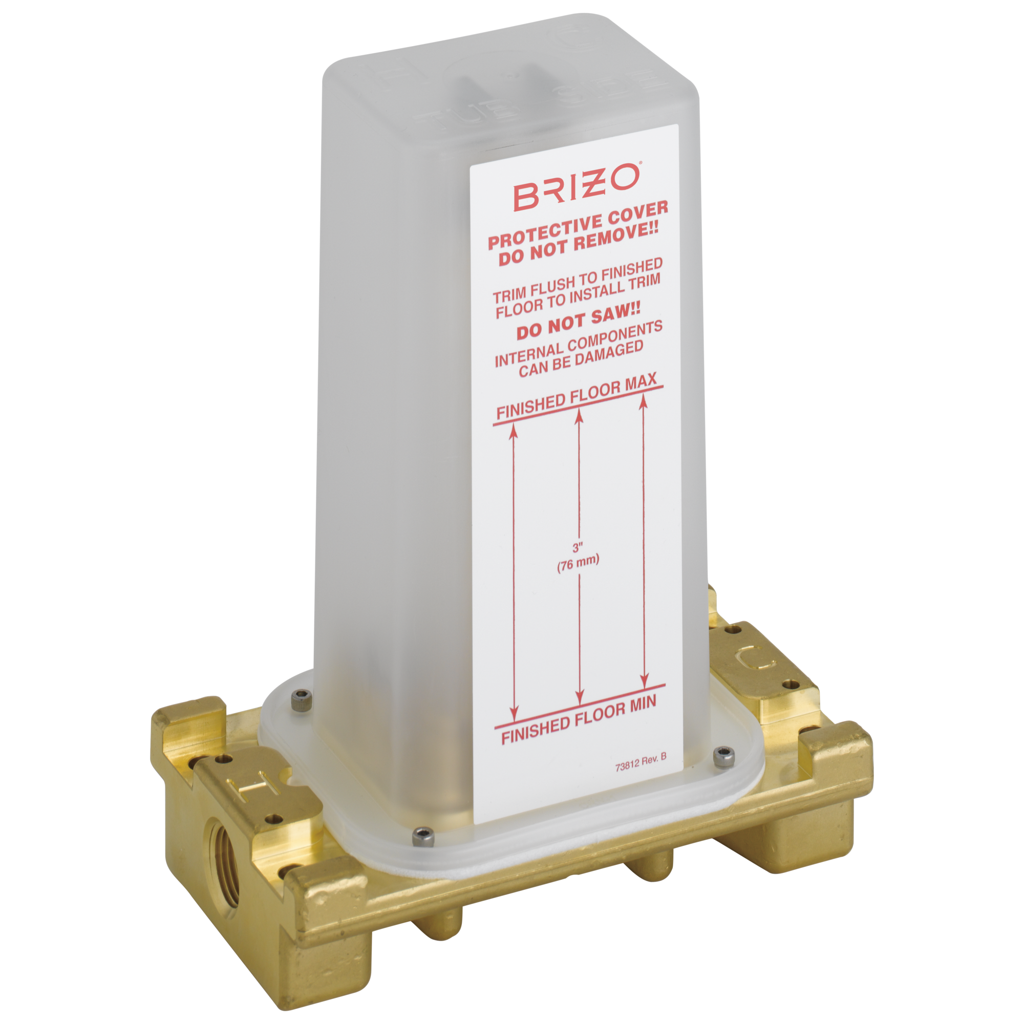 Brizo Válvula de Instalación (Rough) para Llenador de Tina de Piso (R70100)