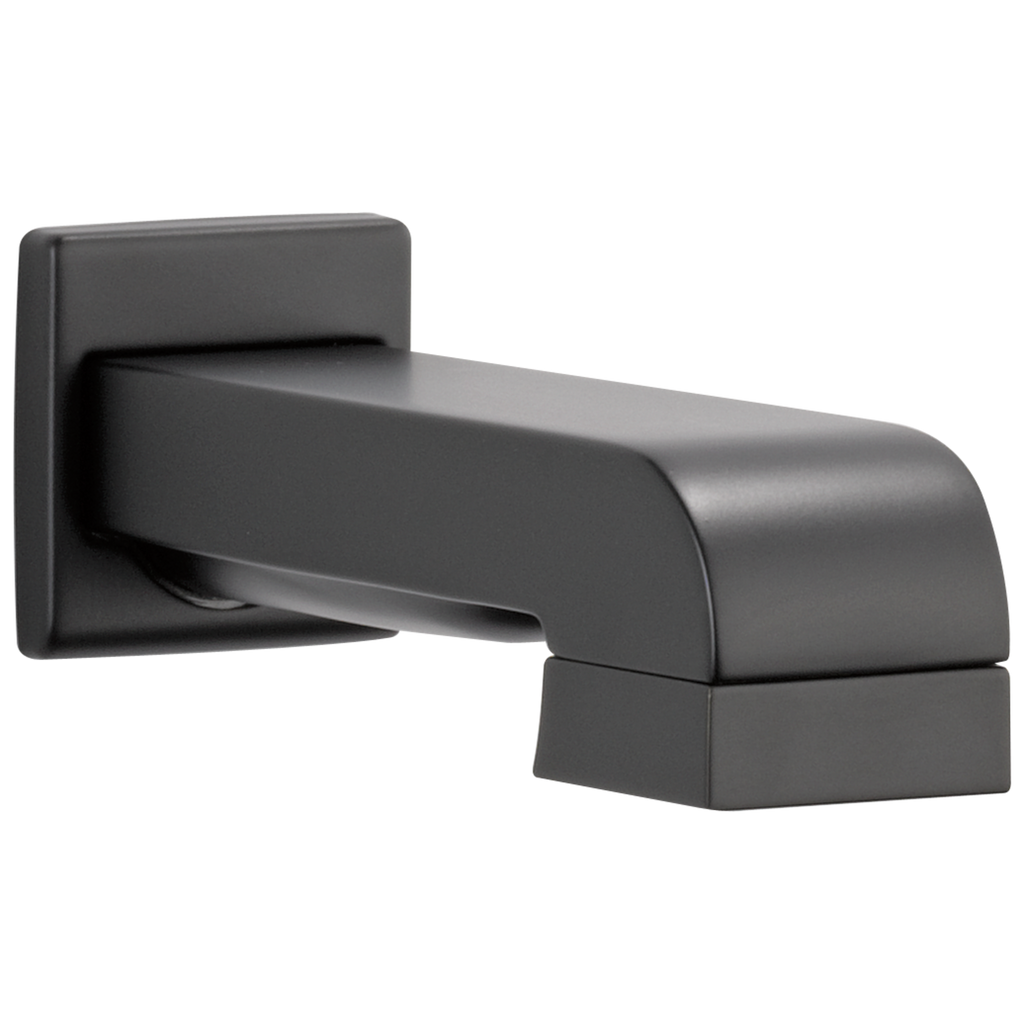 Brizo Surtidor de Tina con Desviador — Negro Mate