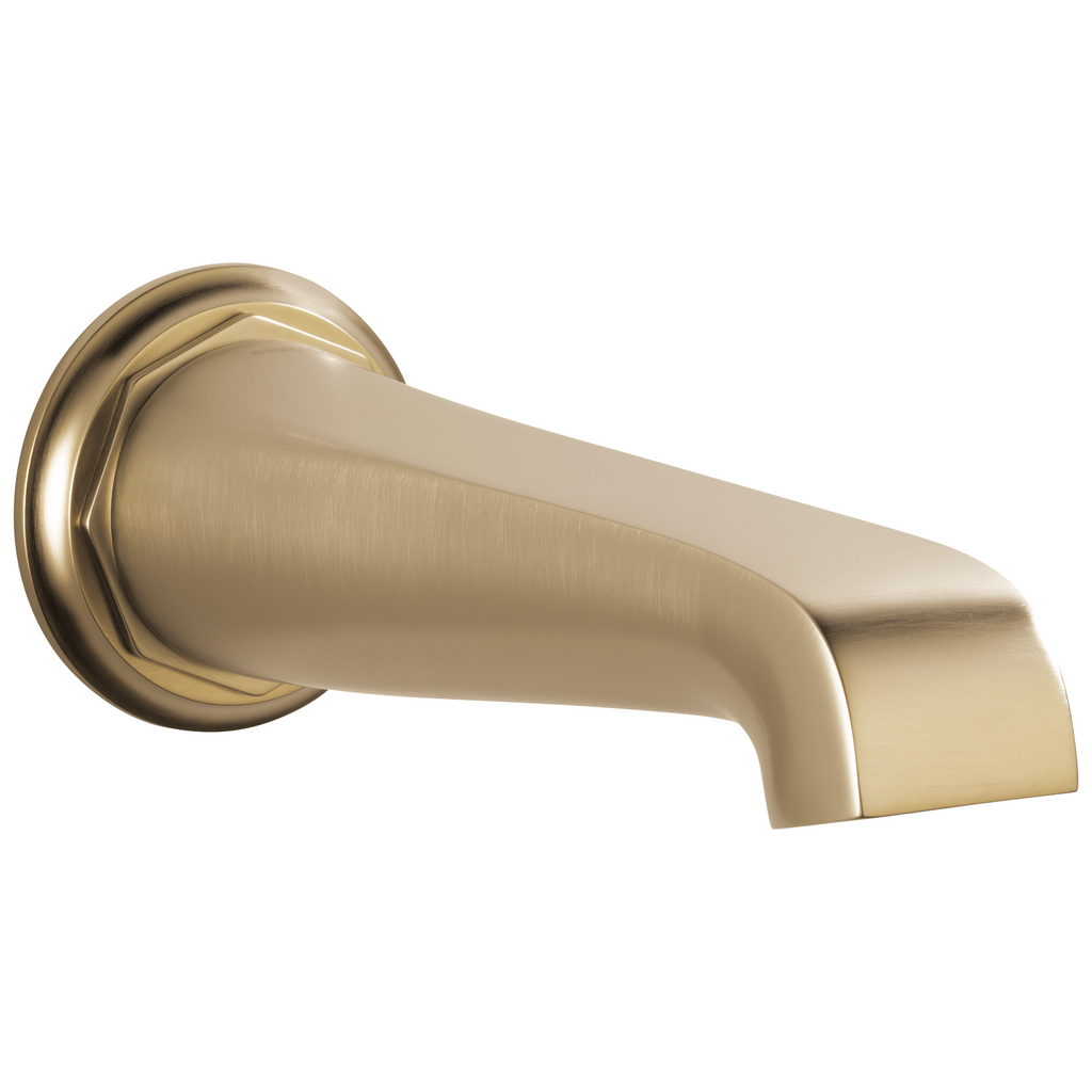 Brizo Rook Surtidor de Tina sin Desviador — Oro Luxe