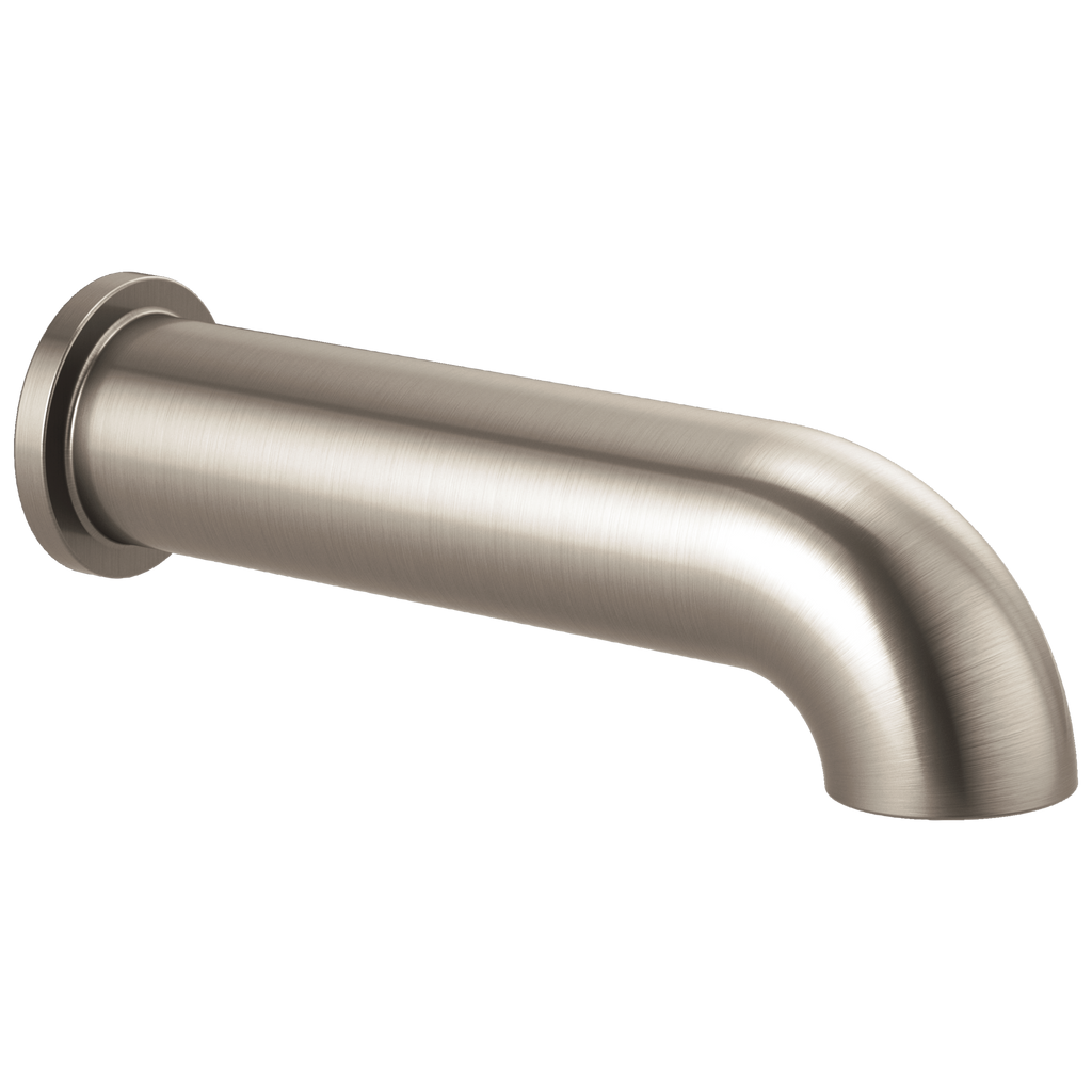 Brizo Essential Surtidor de Tina sin Desviador — Níquel Luxe