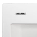 Ruvati epiGranite — Tarja de Bar / Prep de 22 x 20 pulg en Granito Compuesto — Blanco Ártico — 4