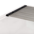 Ruvati epiStage — Tarja Workstation de Cocina en Granito Compuesto — Blanco Mate — 4