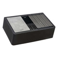 Ruvati epiCast — Tarja Farmhouse de Cocina en Granito Compuesto — Negro Mate — 1