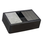 Ruvati epiCast — Tarja Farmhouse de Cocina en Granito Compuesto — Negro Mate — 1