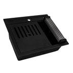 Ruvati epiCube — Tarja de Bar / Prep en Granito Compuesto — Negro Mate — 2
