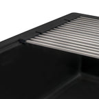 Ruvati epiCube — Tarja de Bar / Prep en Granito Compuesto — Negro Mate — 4