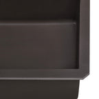 Ruvati epiGranite — Tarja de Cocina de 31 x 19 pulg en Granito Compuesto — Espresso — 1