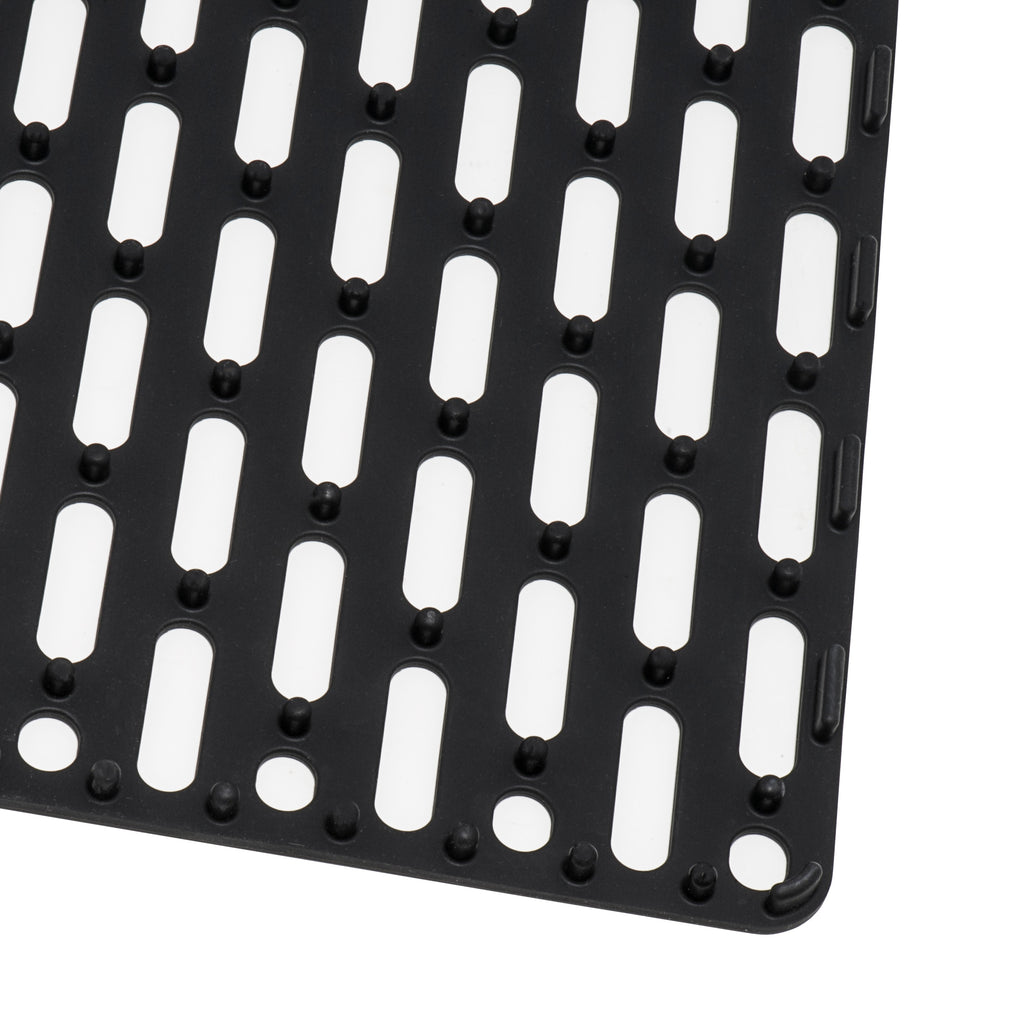 Ruvati epiGranite — Tarja de Cocina de 33 x 19 pulg en Granito Compuesto — Negro Medianoche — 4