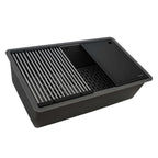 Ruvati epiStage — Tarja Workstation de Cocina en Granito Compuesto — Gris Urbano — 4