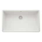 Ruvati epiStage — Tarja Workstation de Cocina en Granito Compuesto — Blanco Ártico