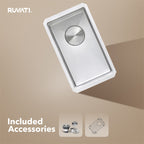 Ruvati Gravena — Tarja de Bar / Prep en Acero Inoxidable — Acero Inoxidable — 1