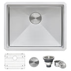 Ruvati Gravena — Tarja de Cocina en Acero Inoxidable — Acero Inoxidable