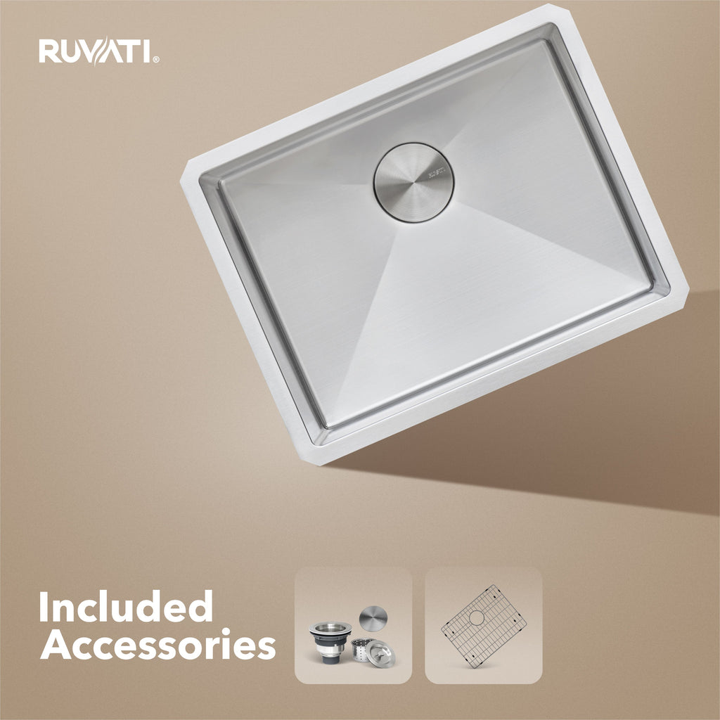 Ruvati Gravena — Tarja de Cocina en Acero Inoxidable — Acero Inoxidable — 2
