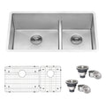 Ruvati Urbana — Tarja de Cocina en Acero Inoxidable — Acero Inoxidable