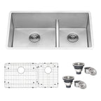 Ruvati Urbana — Tarja de Cocina en Acero Inoxidable — Acero Inoxidable
