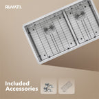 Ruvati Urbana — Tarja de Cocina en Acero Inoxidable — Acero Inoxidable — 1
