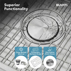 Ruvati Tribeca — Tarja de Cocina en Acero Inoxidable — Acero Inoxidable — 4