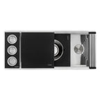 Ruvati Dual-Tier Nova — Tarja Workstation de Cocina en Acero Inoxidable — Acero Inoxidable — 2