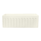 Ruvati Fiamma — Tarja Farmhouse de Cocina de 30 x 20 pulg en Fireclay — Crema Biscuit — 3