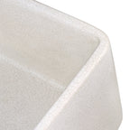 Ruvati Fiamma — Tarja Farmhouse de Cocina de 33 x 20 pulg en Fireclay — Blanco Craquelado — 4