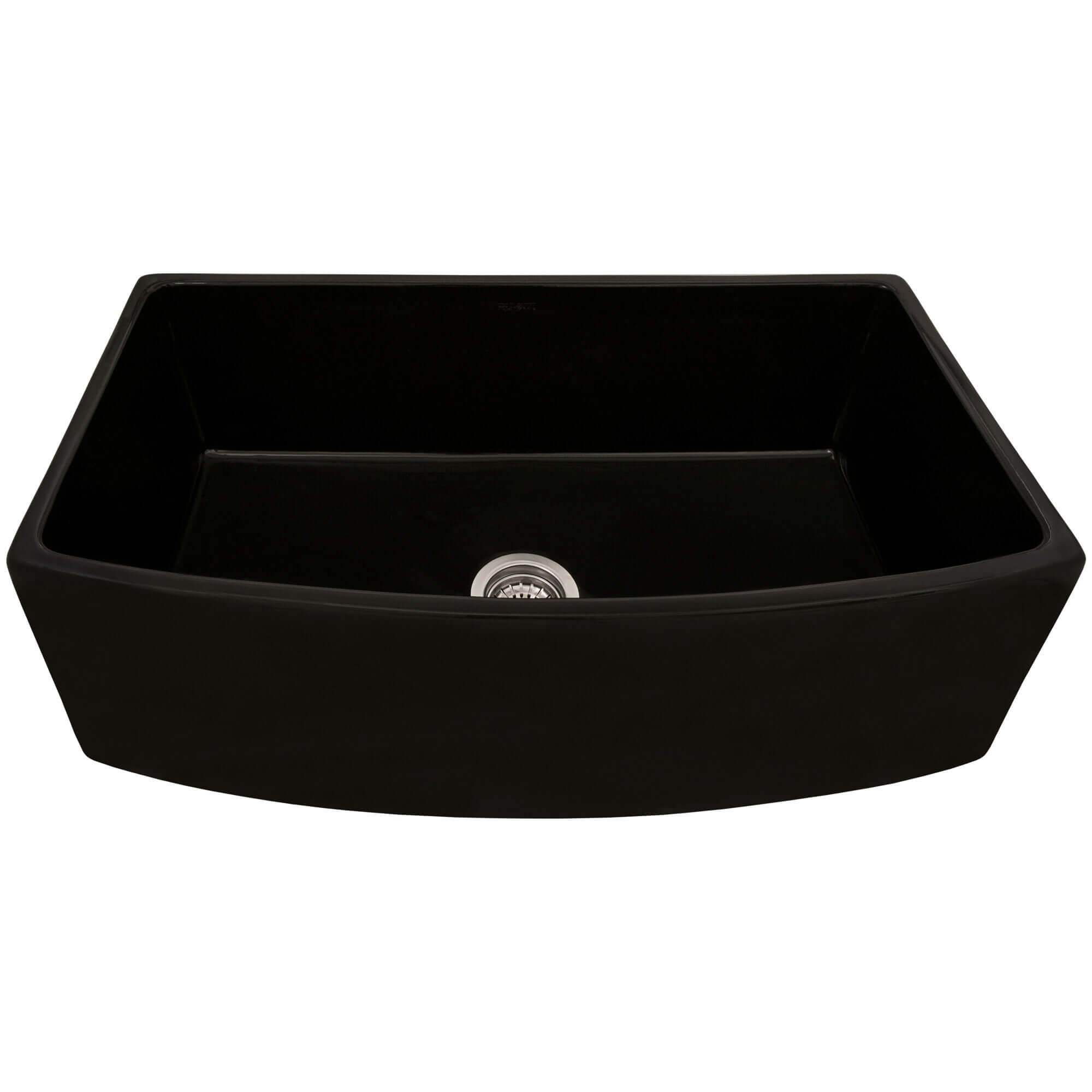 Ruvati Fiamma — Tarja Farmhouse de Cocina en Fireclay — Negro — 3