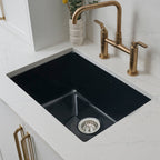 Ruvati Fiamma — Tarja de Cocina en Fireclay — Negro