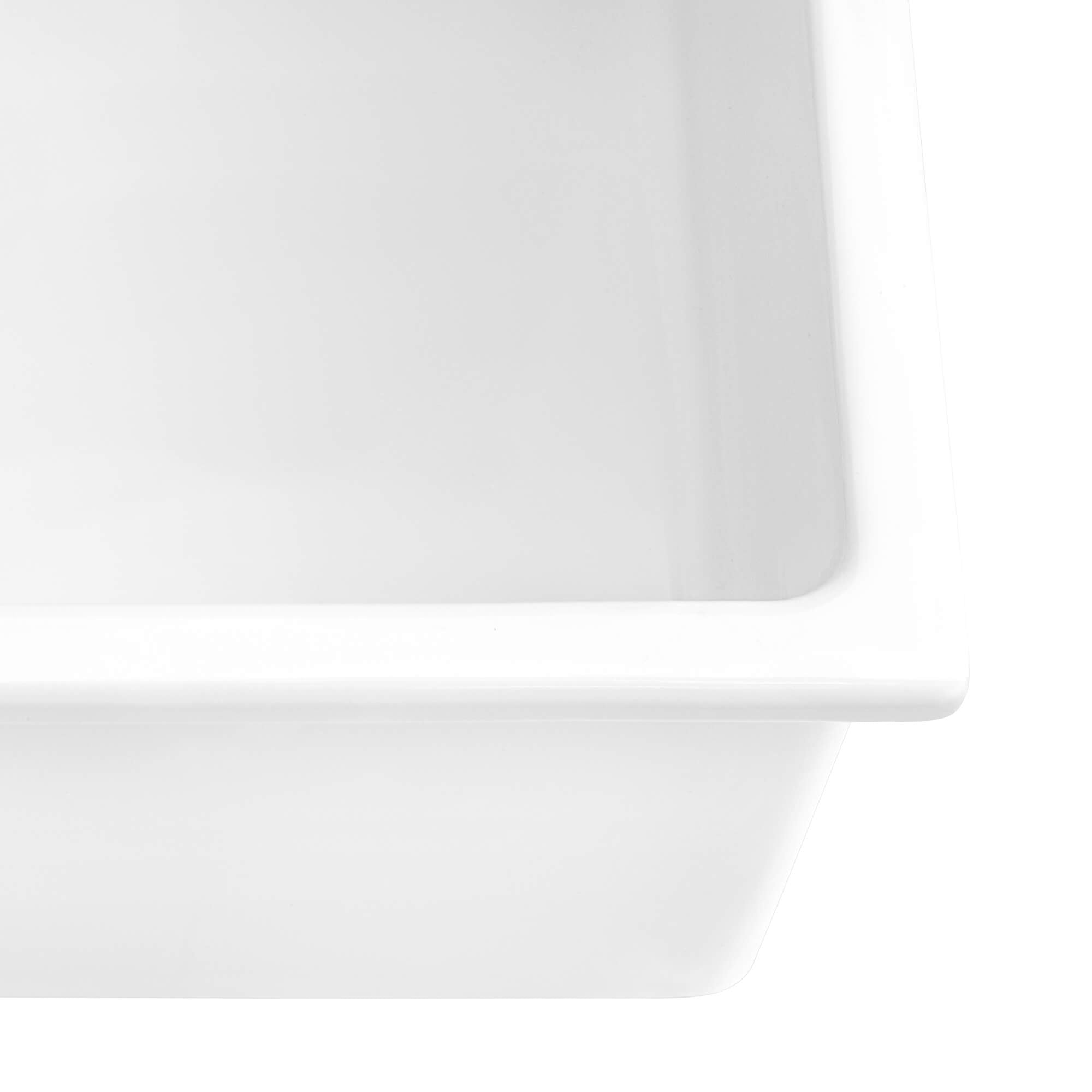Ruvati Fiamma — Tarja de Cocina en Fireclay — Blanco — 4