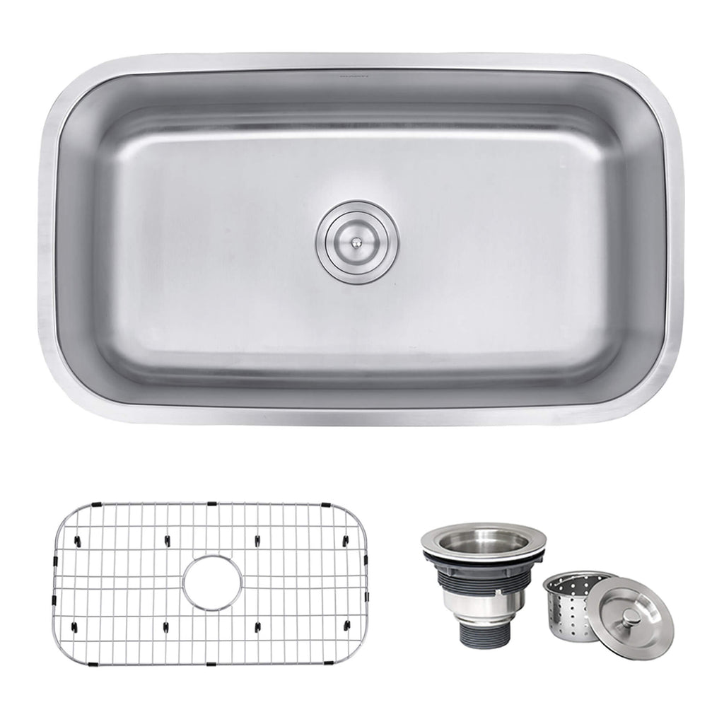 Ruvati Parmi — Tarja de Cocina en Acero Inoxidable — Acero Inoxidable — 2