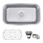 Ruvati Parmi — Tarja de Cocina en Acero Inoxidable — Acero Inoxidable — 2