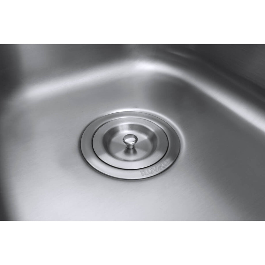 Ruvati Parmi — Tarja de Cocina en Acero Inoxidable — Acero Inoxidable — 1