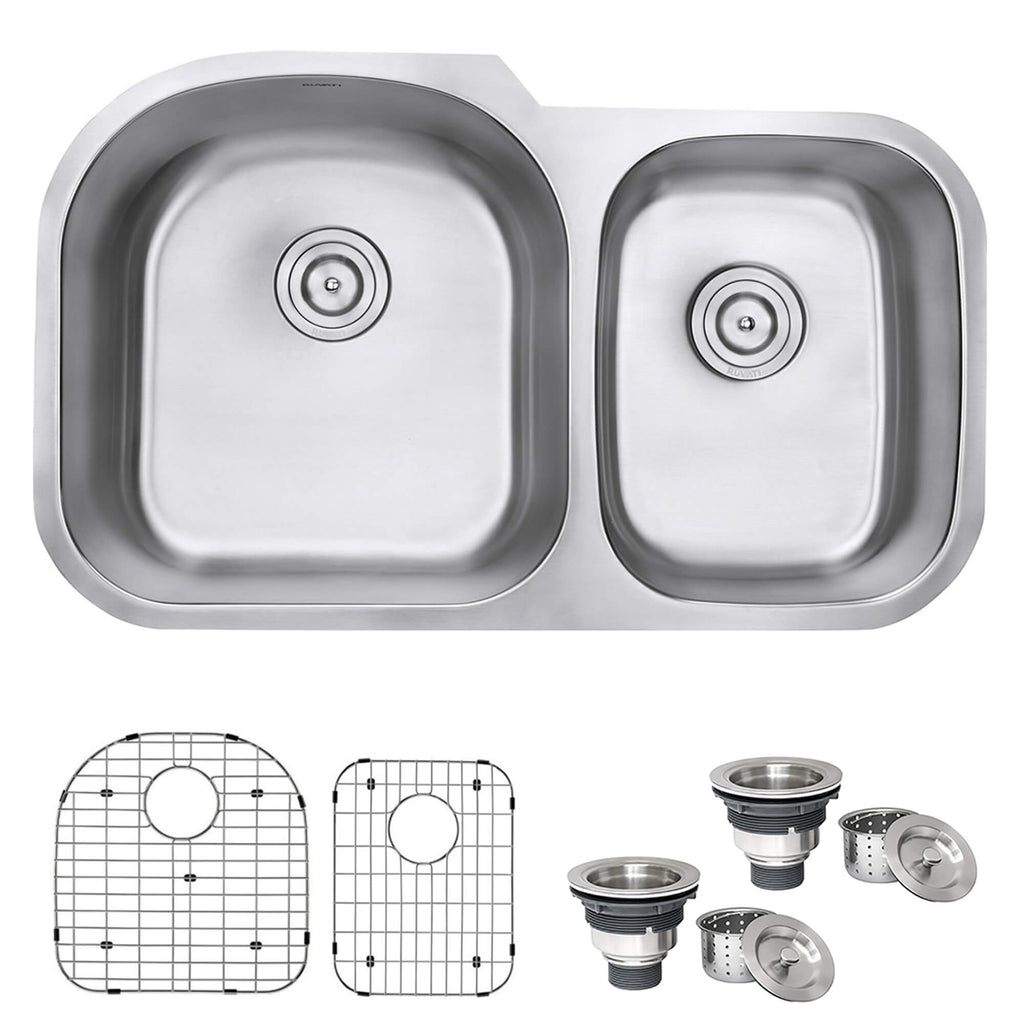 Ruvati Parmi — Tarja de Cocina en Acero Inoxidable — Acero Inoxidable — 1