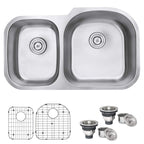 Ruvati Parmi — Tarja de Cocina en Acero Inoxidable — Acero Inoxidable