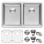 Ruvati Modena — Tarja de Cocina en Acero Inoxidable — Acero Inoxidable
