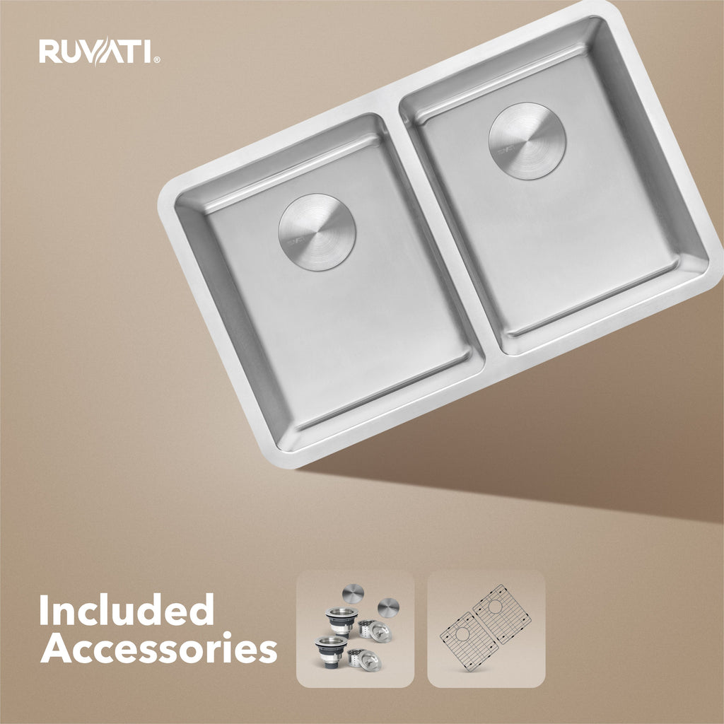 Ruvati Modena — Tarja de Cocina en Acero Inoxidable — Acero Inoxidable — 2
