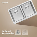 Ruvati Modena — Tarja de Cocina en Acero Inoxidable — Acero Inoxidable — 2