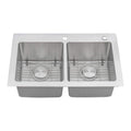 Ruvati Modena — Tarja de Cocina de 33 x 22 pulg en Acero Inoxidable — Acero Inoxidable