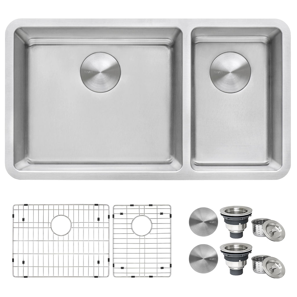 Ruvati Modena — Tarja de Cocina en Acero Inoxidable — Acero Inoxidable