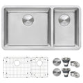 Ruvati Modena — Tarja de Cocina en Acero Inoxidable — Acero Inoxidable