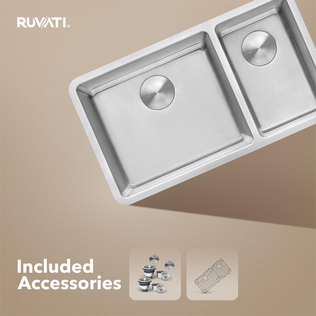 Ruvati Modena — Tarja de Cocina en Acero Inoxidable — Acero Inoxidable — 2