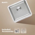 Ruvati Modena — Tarja de Bar / Prep en Acero Inoxidable — Acero Inoxidable — 1
