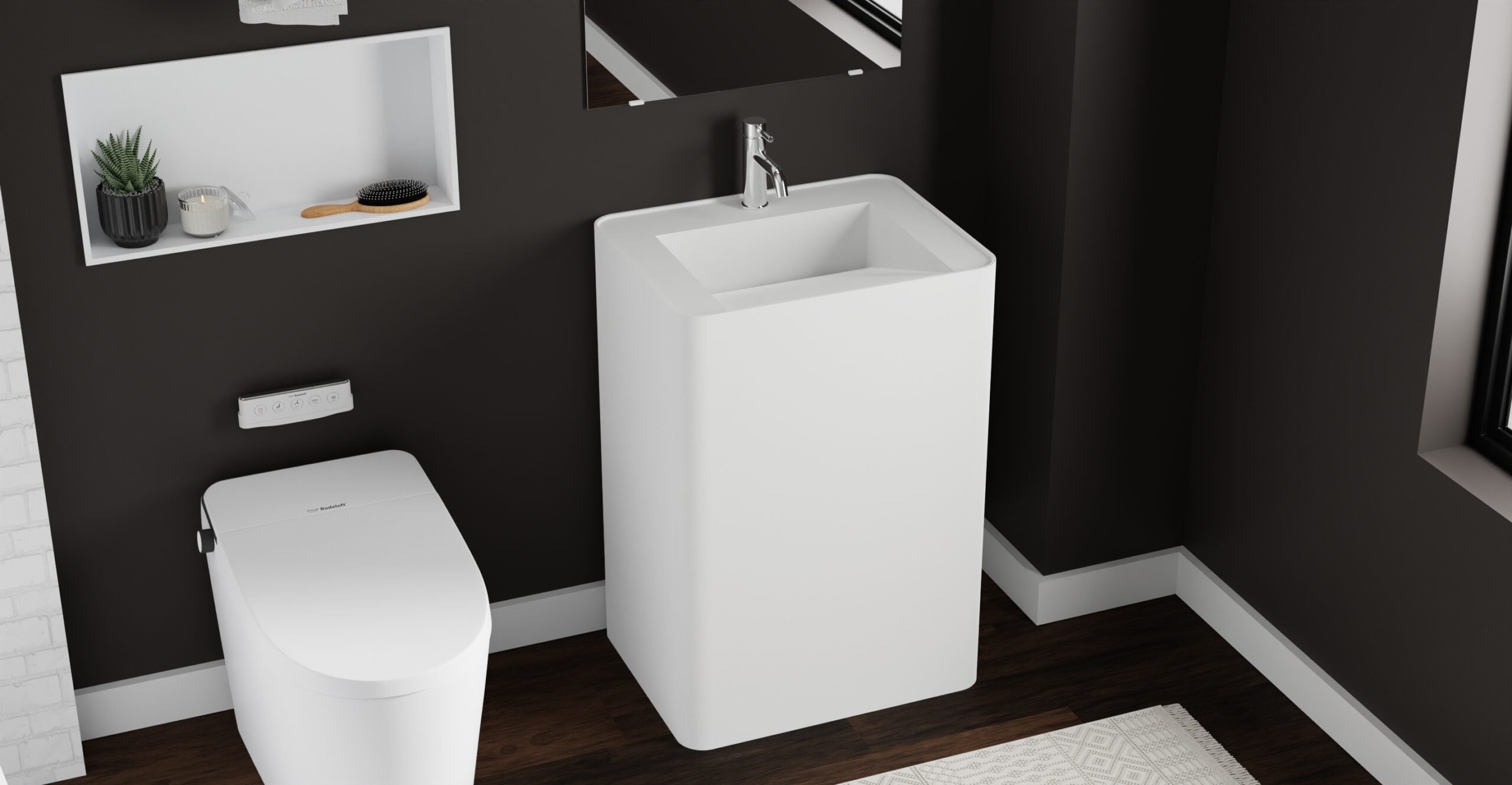 Badeloft Lavabo Independiente Tipo Rampa SB-04-A