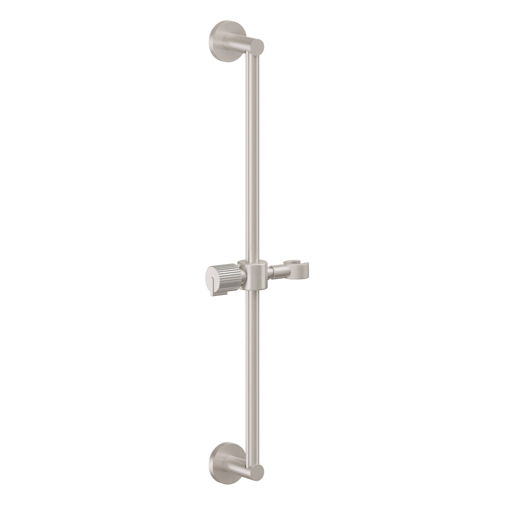 California Faucets Jalama Barra Deslizante de Pared - Níquel Satinado