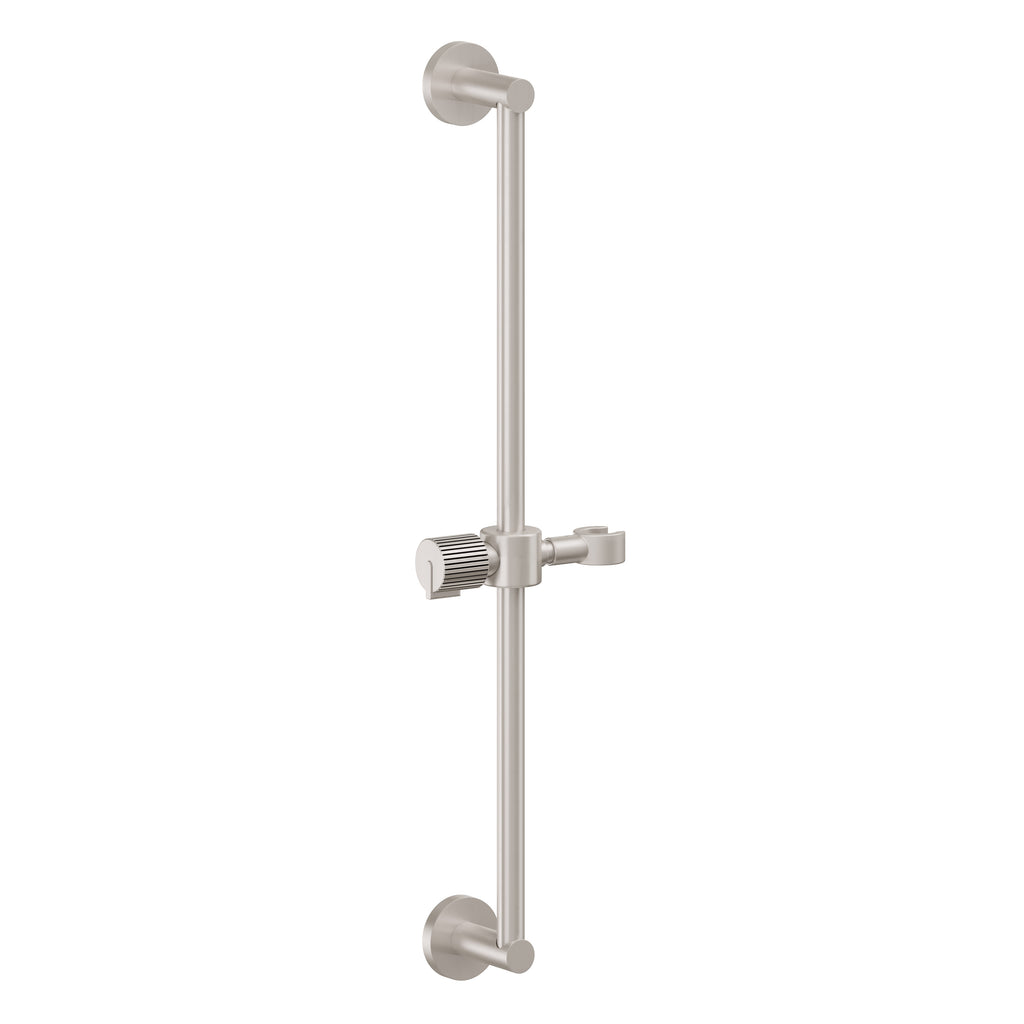 California Faucets Jalama Barra Deslizante de Pared - Níquel Satinado