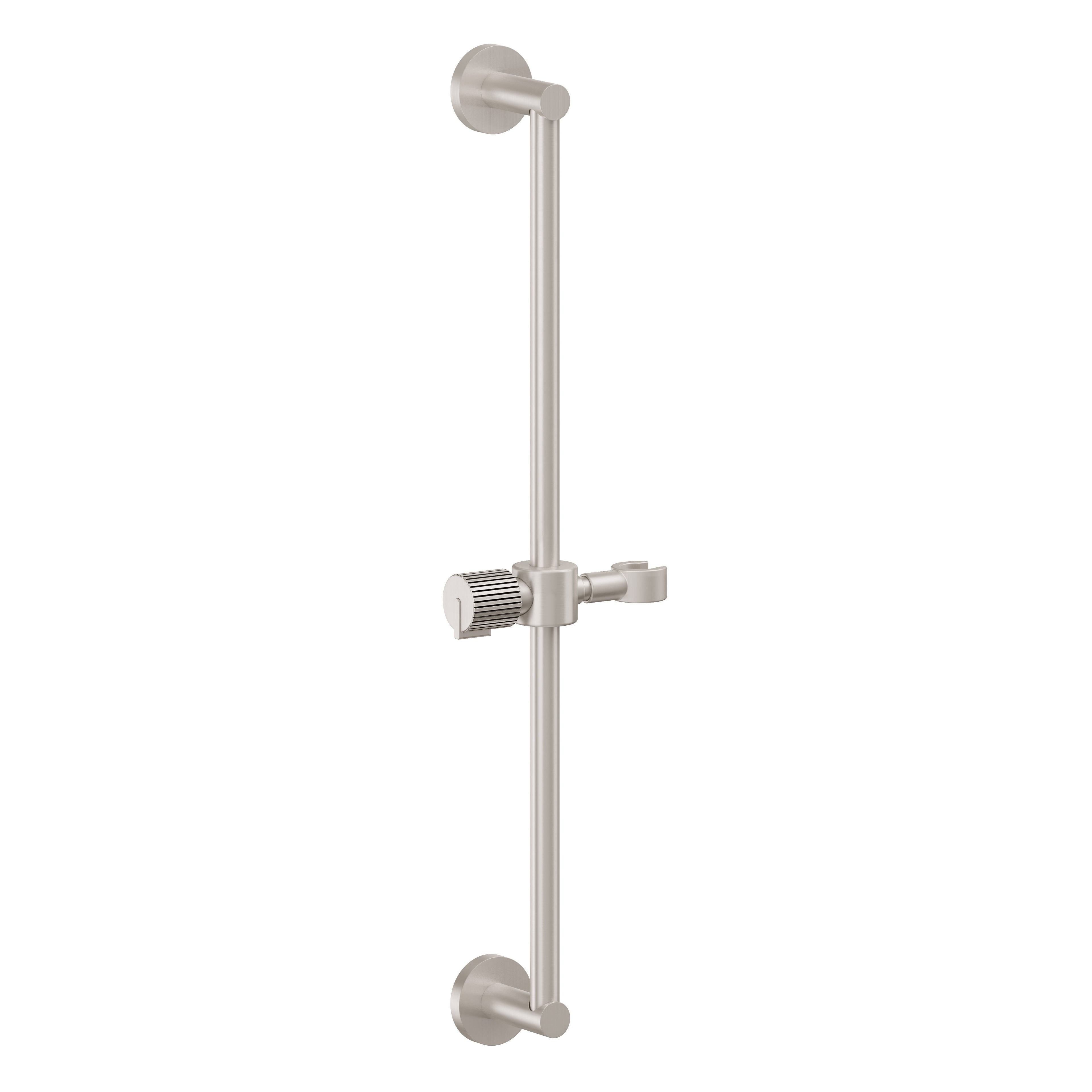 California Faucets Jalama Barra Deslizante de Pared - Níquel Satinado