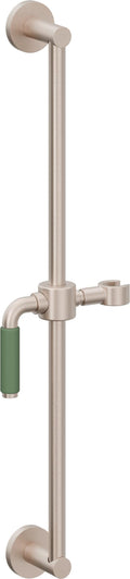 California Faucets Cayucos Barra Corrediza de Montaje en Pared - Níquel Satinado
