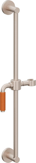 California Faucets Cayucos Barra Corrediza de Montaje en Pared - Níquel Satinado