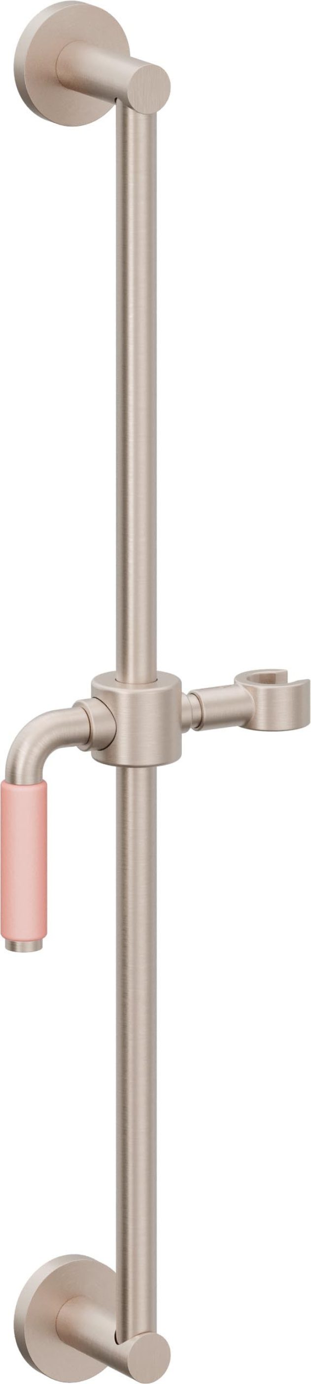 California Faucets Cayucos Barra Corrediza de Montaje en Pared - Níquel Satinado